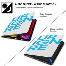 Lade das Bild in den Galerie-Viewer, Hochwertige Buch Version iPad-Hülle für iPad Pro Air 2021 2020 mit Stiftschlitz mit Foto selbst gestalten und bedrucken