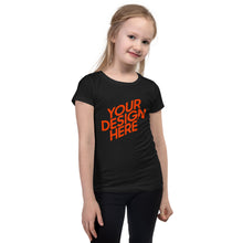 Lade das Bild in den Galerie-Viewer, Mädchen T-Shirt Slim GTS570832 selbst gestalten und bedrucken