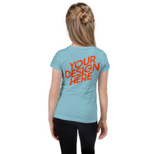 Lade das Bild in den Galerie-Viewer, Mädchen T-Shirt Slim GTS570832 selbst gestalten und bedrucken