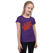Lade das Bild in den Galerie-Viewer, Mädchen T-Shirt Slim GTS570832 selbst gestalten und bedrucken
