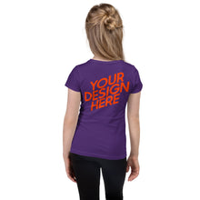 Lade das Bild in den Galerie-Viewer, Mädchen T-Shirt Slim GTS570832 selbst gestalten und bedrucken