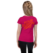 Lade das Bild in den Galerie-Viewer, Mädchen T-Shirt Slim GTS570832 selbst gestalten und bedrucken