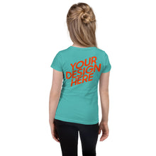 Lade das Bild in den Galerie-Viewer, Mädchen T-Shirt Slim GTS570832 selbst gestalten und bedrucken