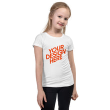 Lade das Bild in den Galerie-Viewer, Mädchen T-Shirt Slim GTS570832 selbst gestalten und bedrucken