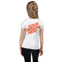 Lade das Bild in den Galerie-Viewer, Mädchen T-Shirt Slim GTS570832 selbst gestalten und bedrucken