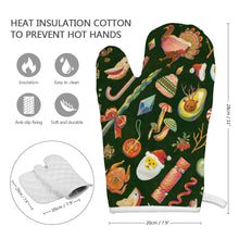 Lade das Bild in den Galerie-Viewer, Hitzebeständige Handschuh und Pad Set Ungespiegeltes Druck selbst gestalten und bedrucken