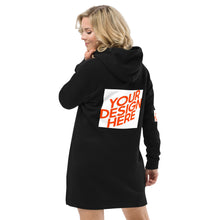 Lade das Bild in den Galerie-Viewer, Hoodiekleid Kapuzenpullover-Kleid Damen/Frauen selbst gestalten und bedrucken