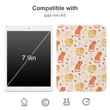 Lade das Bild in den Galerie-Viewer, iPad Mini 4/5/6 Tablet Hülle Schutzhülle Klapphülle mit Stifthalter mit Fotos Muster Text Logo selbst gestalten und bedrucken
