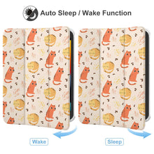 Lade das Bild in den Galerie-Viewer, iPad Mini 4/5/6 Tablet Hülle Schutzhülle Klapphülle mit Stifthalter mit Fotos Muster Text Logo selbst gestalten und bedrucken