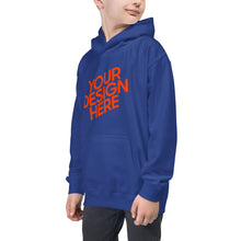 Lade das Bild in den Galerie-Viewer, Designer Kinder Kapuzenpullover selbst gestalten und bedrucken