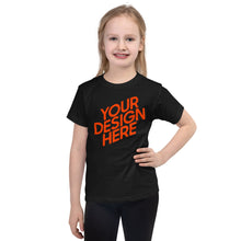 Lade das Bild in den Galerie-Viewer, Jersey Kurzarm Kinder T-Shirt mit Bild selbst gestalten und bedrucken