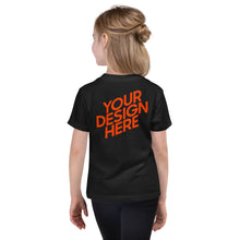 Lade das Bild in den Galerie-Viewer, Jersey Kurzarm Kinder T-Shirt mit Bild selbst gestalten und bedrucken