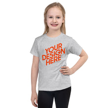 Lade das Bild in den Galerie-Viewer, Jersey Kurzarm Kinder T-Shirt mit Bild selbst gestalten und bedrucken