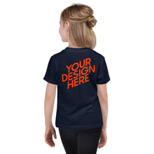 Lade das Bild in den Galerie-Viewer, Jersey Kurzarm Kinder T-Shirt mit Bild selbst gestalten und bedrucken