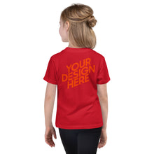 Lade das Bild in den Galerie-Viewer, Jersey Kurzarm Kinder T-Shirt mit Bild selbst gestalten und bedrucken