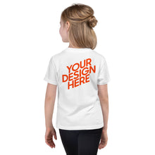 Lade das Bild in den Galerie-Viewer, Jersey Kurzarm Kinder T-Shirt mit Bild selbst gestalten und bedrucken