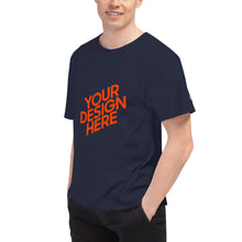 Lade das Bild in den Galerie-Viewer, 100% Baumwolle Champion T-Shirt Herren/Männer selbst gestalten und bedrucken