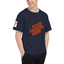 Lade das Bild in den Galerie-Viewer, 100% Baumwolle Champion T-Shirt Herren/Männer selbst gestalten und bedrucken