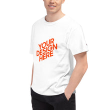 Lade das Bild in den Galerie-Viewer, 100% Baumwolle Champion T-Shirt Herren/Männer selbst gestalten und bedrucken