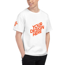 Lade das Bild in den Galerie-Viewer, 100% Baumwolle Champion T-Shirt Herren/Männer selbst gestalten und bedrucken