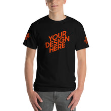 Lade das Bild in den Galerie-Viewer, Kurzärmeliges T-shirt Modische Stile GTS769054 Herren/Männer selbst gestalten und bedrucken