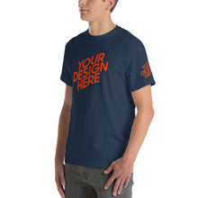 Lade das Bild in den Galerie-Viewer, Kurzärmeliges T-shirt Modische Stile GTS769054 Herren/Männer selbst gestalten und bedrucken