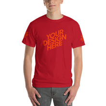 Lade das Bild in den Galerie-Viewer, Kurzärmeliges T-shirt Modische Stile GTS769054 Herren/Männer selbst gestalten und bedrucken