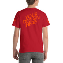 Lade das Bild in den Galerie-Viewer, Kurzärmeliges T-shirt Modische Stile GTS769054 Herren/Männer selbst gestalten und bedrucken