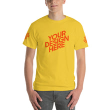 Lade das Bild in den Galerie-Viewer, Kurzärmeliges T-shirt Modische Stile GTS769054 Herren/Männer selbst gestalten und bedrucken