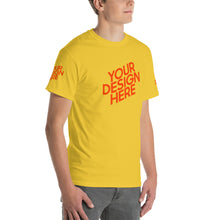 Lade das Bild in den Galerie-Viewer, Kurzärmeliges T-shirt Modische Stile GTS769054 Herren/Männer selbst gestalten und bedrucken