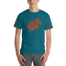 Lade das Bild in den Galerie-Viewer, Kurzärmeliges T-shirt Modische Stile GTS769054 Herren/Männer selbst gestalten und bedrucken