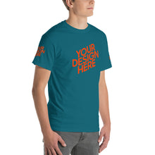 Lade das Bild in den Galerie-Viewer, Kurzärmeliges T-shirt Modische Stile GTS769054 Herren/Männer selbst gestalten und bedrucken