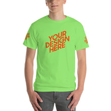 Lade das Bild in den Galerie-Viewer, Kurzärmeliges T-shirt Modische Stile GTS769054 Herren/Männer selbst gestalten und bedrucken