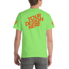 Lade das Bild in den Galerie-Viewer, Kurzärmeliges T-shirt Modische Stile GTS769054 Herren/Männer selbst gestalten und bedrucken