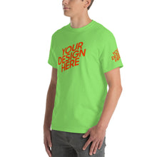 Lade das Bild in den Galerie-Viewer, Kurzärmeliges T-shirt Modische Stile GTS769054 Herren/Männer selbst gestalten und bedrucken