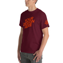 Lade das Bild in den Galerie-Viewer, Kurzärmeliges T-shirt Modische Stile GTS769054 Herren/Männer selbst gestalten und bedrucken