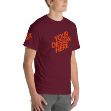 Lade das Bild in den Galerie-Viewer, Kurzärmeliges T-shirt Modische Stile GTS769054 Herren/Männer selbst gestalten und bedrucken