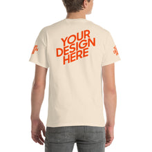 Lade das Bild in den Galerie-Viewer, Kurzärmeliges T-shirt Modische Stile GTS769054 Herren/Männer selbst gestalten und bedrucken
