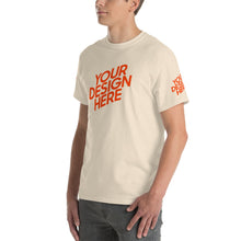 Lade das Bild in den Galerie-Viewer, Kurzärmeliges T-shirt Modische Stile GTS769054 Herren/Männer selbst gestalten und bedrucken