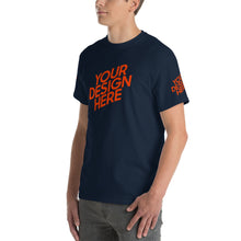 Lade das Bild in den Galerie-Viewer, Kurzärmeliges T-shirt Modische Stile GTS769054 Herren/Männer selbst gestalten und bedrucken