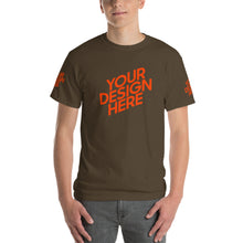 Lade das Bild in den Galerie-Viewer, Kurzärmeliges T-shirt Modische Stile GTS769054 Herren/Männer selbst gestalten und bedrucken