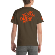Lade das Bild in den Galerie-Viewer, Kurzärmeliges T-shirt Modische Stile GTS769054 Herren/Männer selbst gestalten und bedrucken