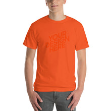 Lade das Bild in den Galerie-Viewer, Kurzärmeliges T-shirt Modische Stile GTS769054 Herren/Männer selbst gestalten und bedrucken