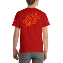 Lade das Bild in den Galerie-Viewer, Kurzärmeliges T-shirt Modische Stile GTS769054 Herren/Männer selbst gestalten und bedrucken