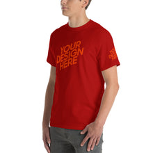 Lade das Bild in den Galerie-Viewer, Kurzärmeliges T-shirt Modische Stile GTS769054 Herren/Männer selbst gestalten und bedrucken