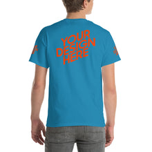 Lade das Bild in den Galerie-Viewer, Kurzärmeliges T-shirt Modische Stile GTS769054 Herren/Männer selbst gestalten und bedrucken