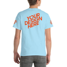 Lade das Bild in den Galerie-Viewer, Kurzärmeliges T-shirt Modische Stile GTS769054 Herren/Männer selbst gestalten und bedrucken