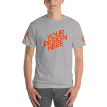 Lade das Bild in den Galerie-Viewer, Kurzärmeliges T-shirt Modische Stile GTS769054 Herren/Männer selbst gestalten und bedrucken