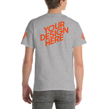 Lade das Bild in den Galerie-Viewer, Kurzärmeliges T-shirt Modische Stile GTS769054 Herren/Männer selbst gestalten und bedrucken