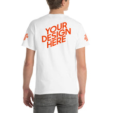 Lade das Bild in den Galerie-Viewer, Kurzärmeliges T-shirt Modische Stile GTS769054 Herren/Männer selbst gestalten und bedrucken